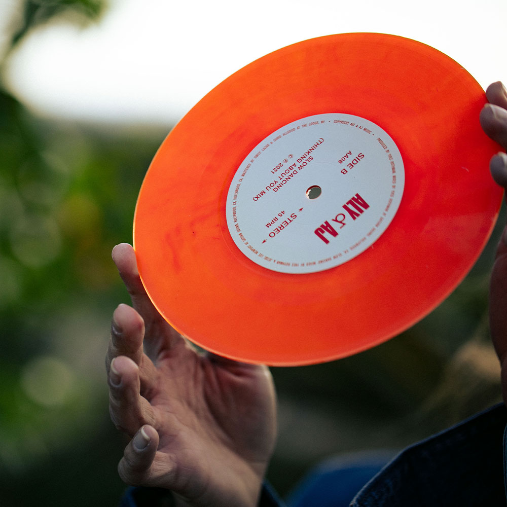 Slow Dancing 7” Recycled Orange Vinyl Repress