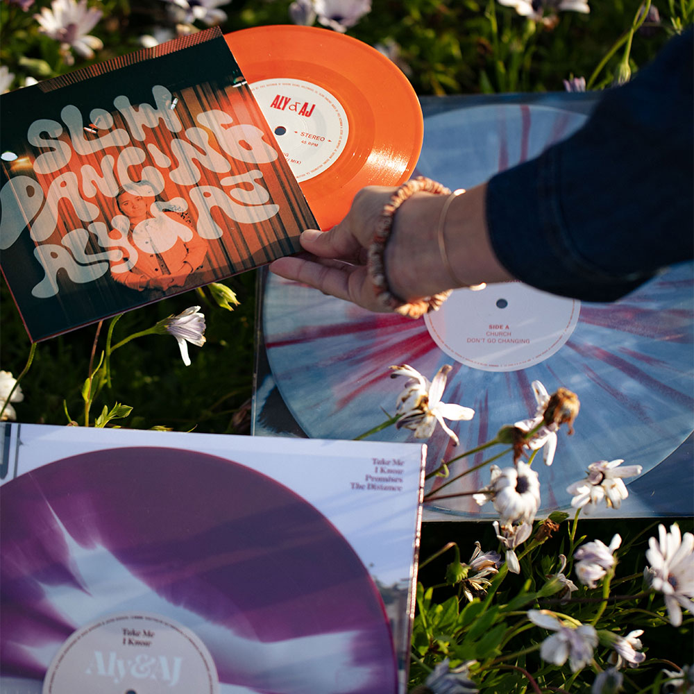 Slow Dancing 7” Recycled Orange Vinyl Repress