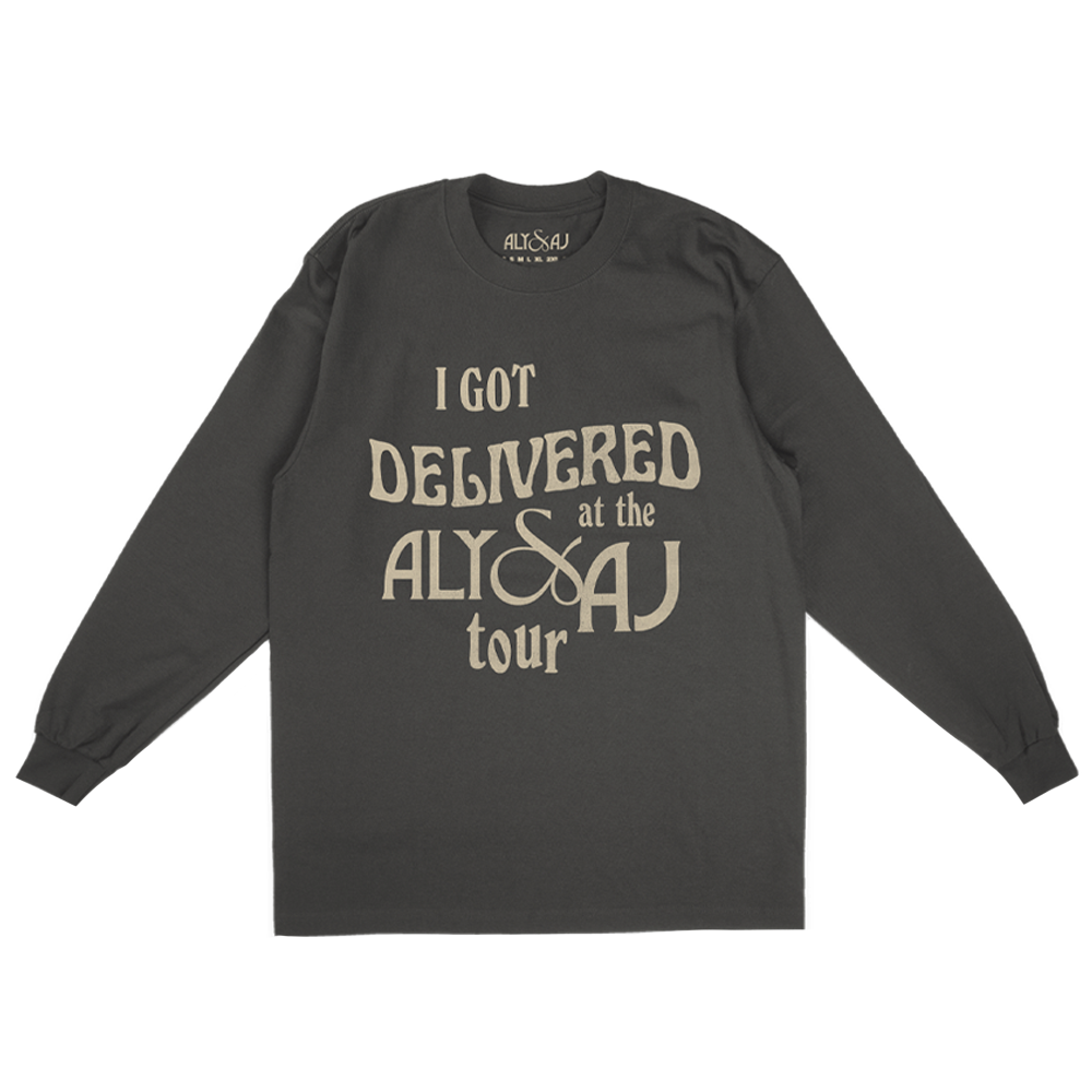 I Got Delivered Long Sleeve Tee – Aly & AJ