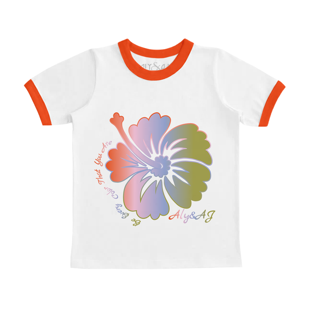 Rainbow Baby Into the Rush Ringer tee