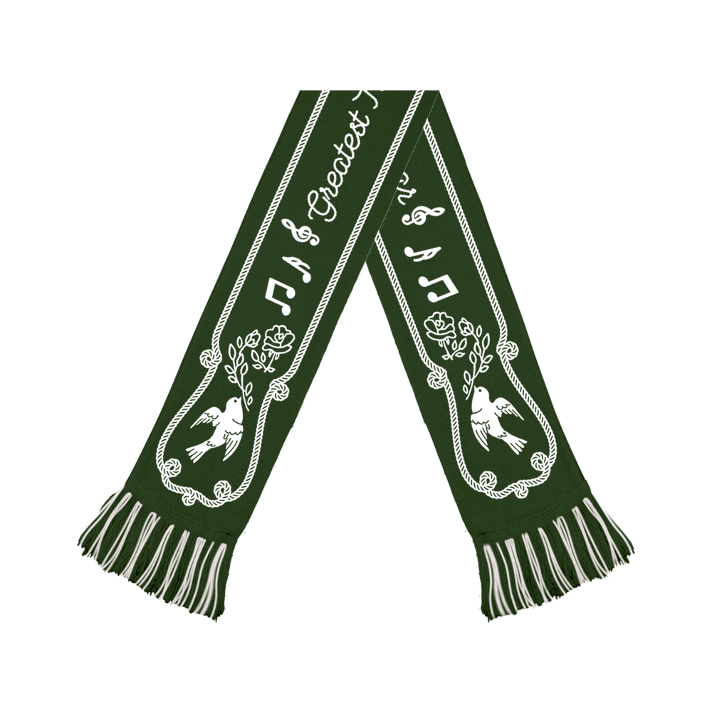 Greatest Time of Year Green Scarf