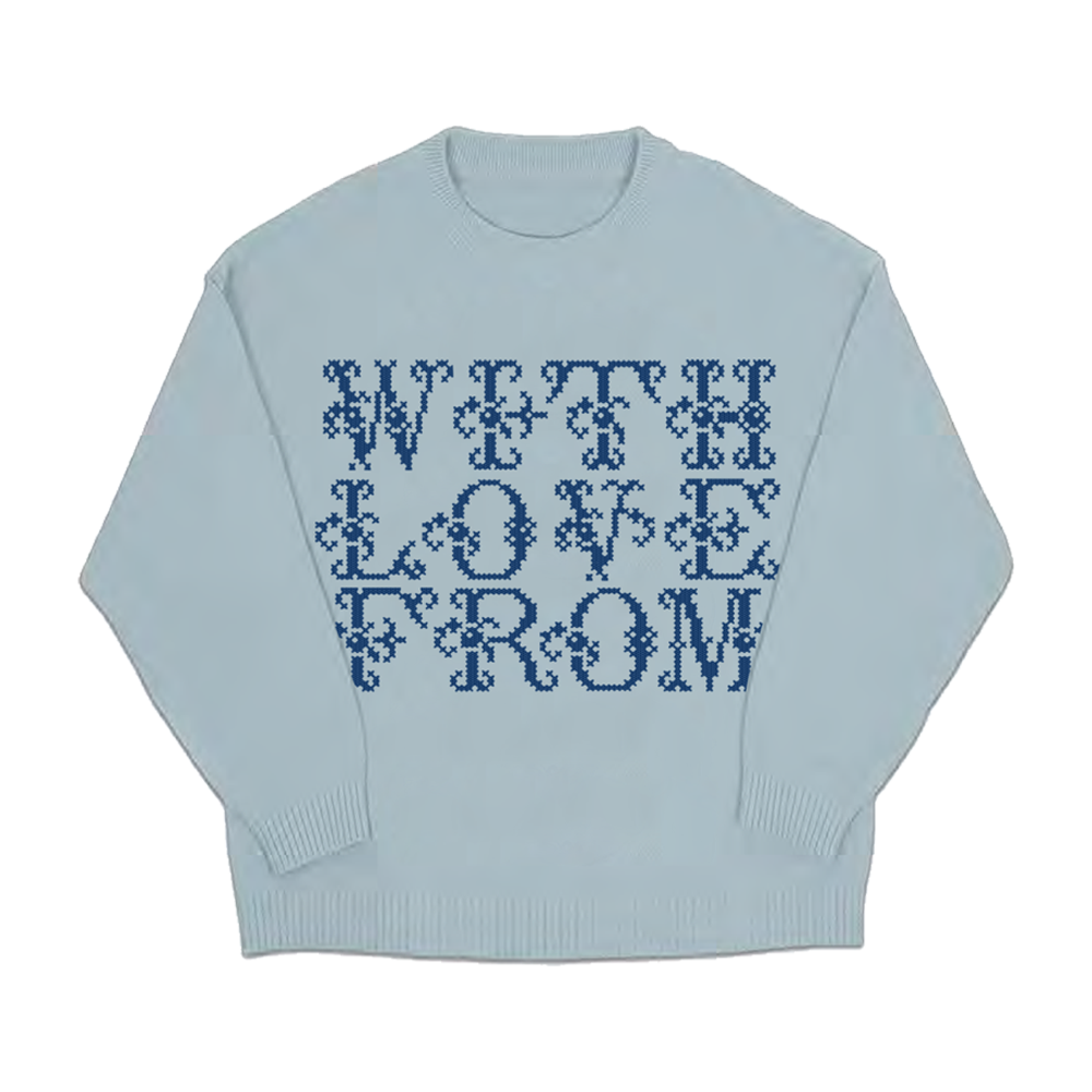 With Love From Custom Knit Sweater