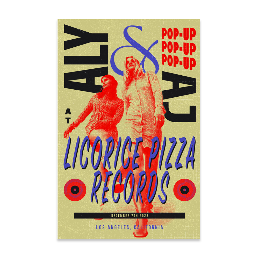 Licorice Pizza Pop-Up Poster