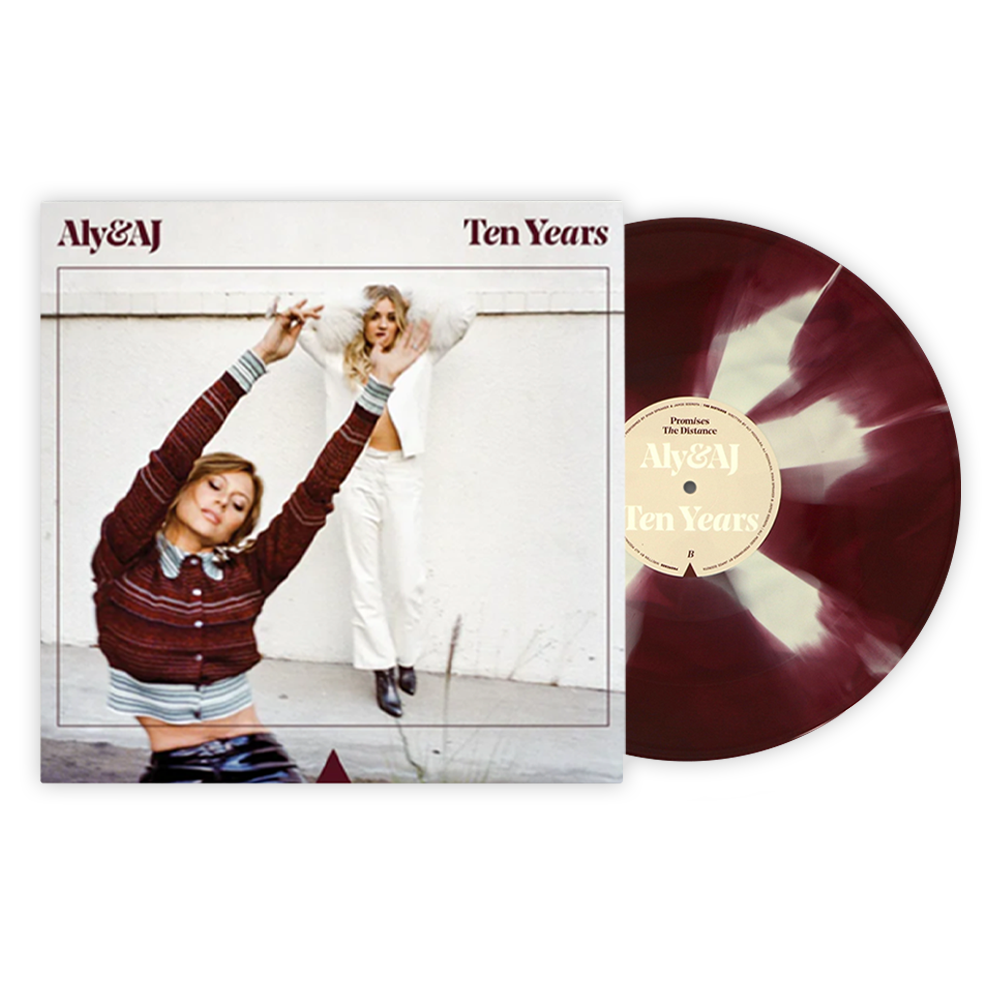 Ten Years Limited Edition Mulberry and White 12” Vinyl Repress
