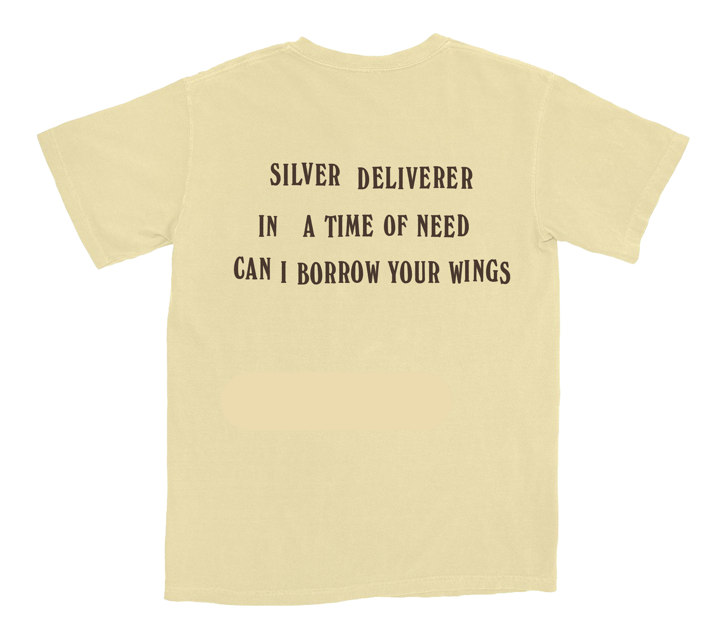 Silver Deliverer Lyric Tee