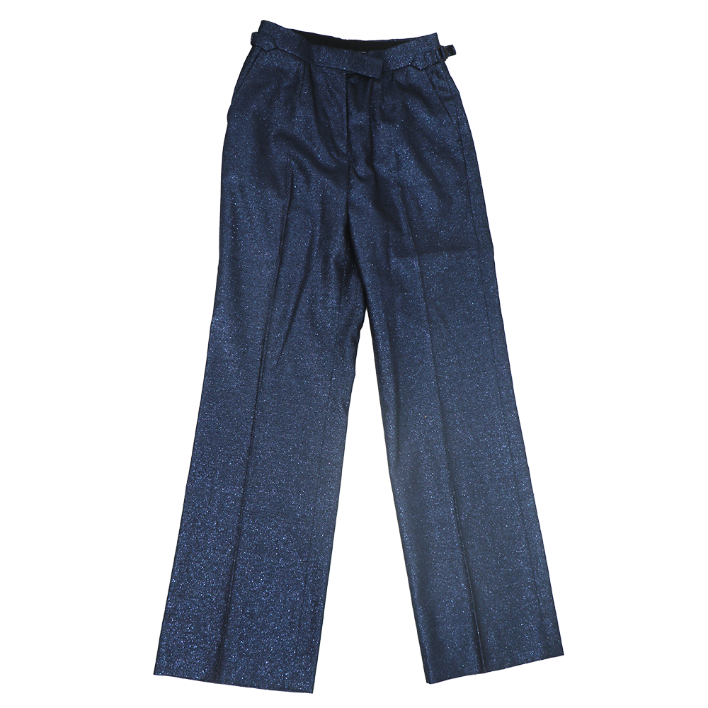 Blue Sparkle J.Mueser custom bespoke suit Aly