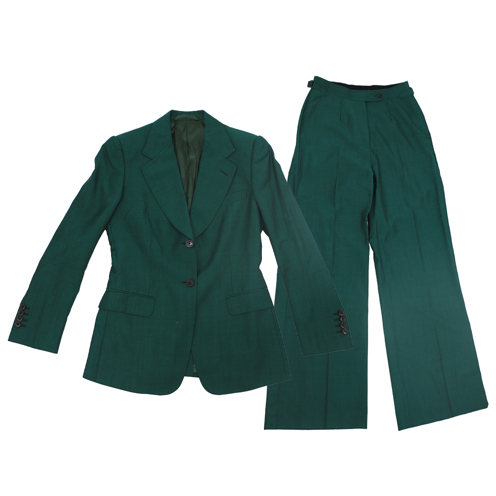 Emerald Green J.Mueser custom bespoke suit