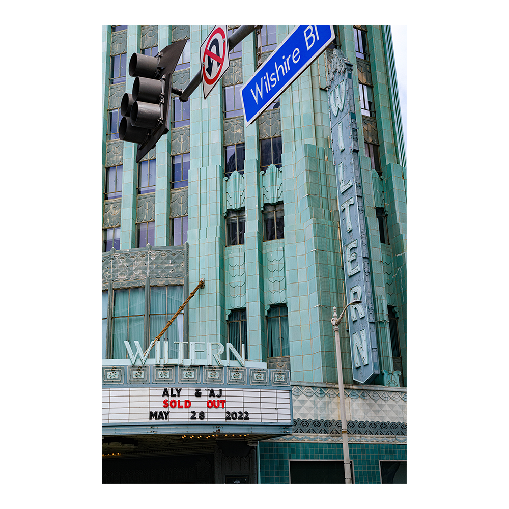 “Life has moments hard to describe feeling great and feeling alive never coming down from selling out the Wiltern” Signed Limited Edition Print
