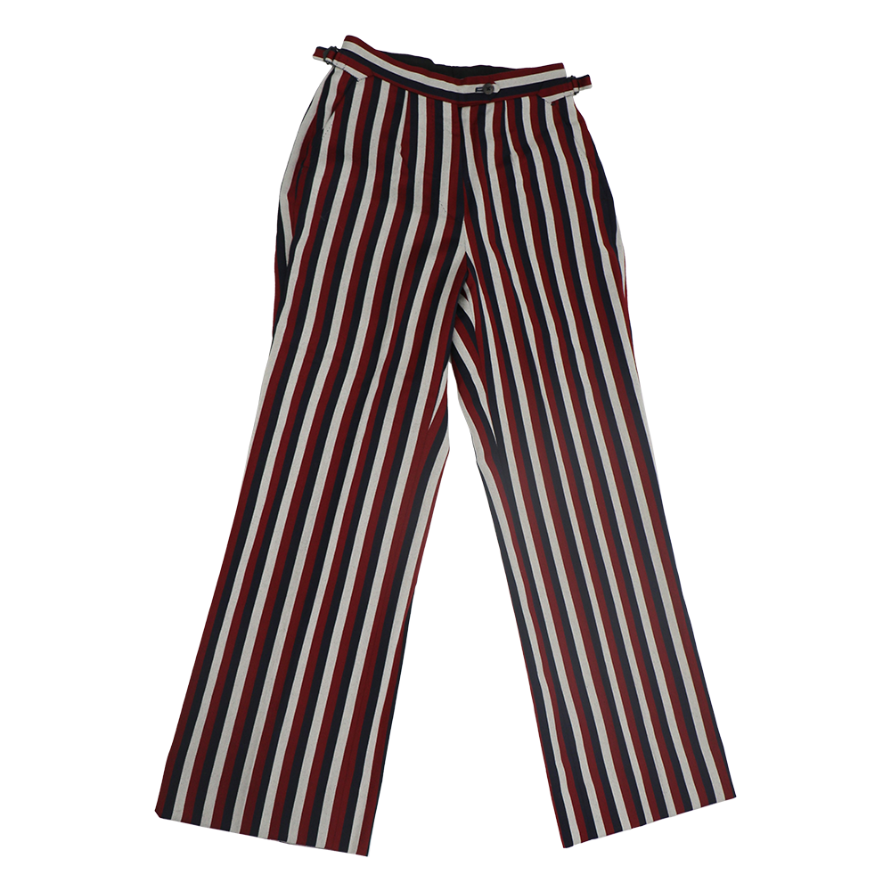 Red White & Blue striped J.Mueser custom bespoke suit AJ