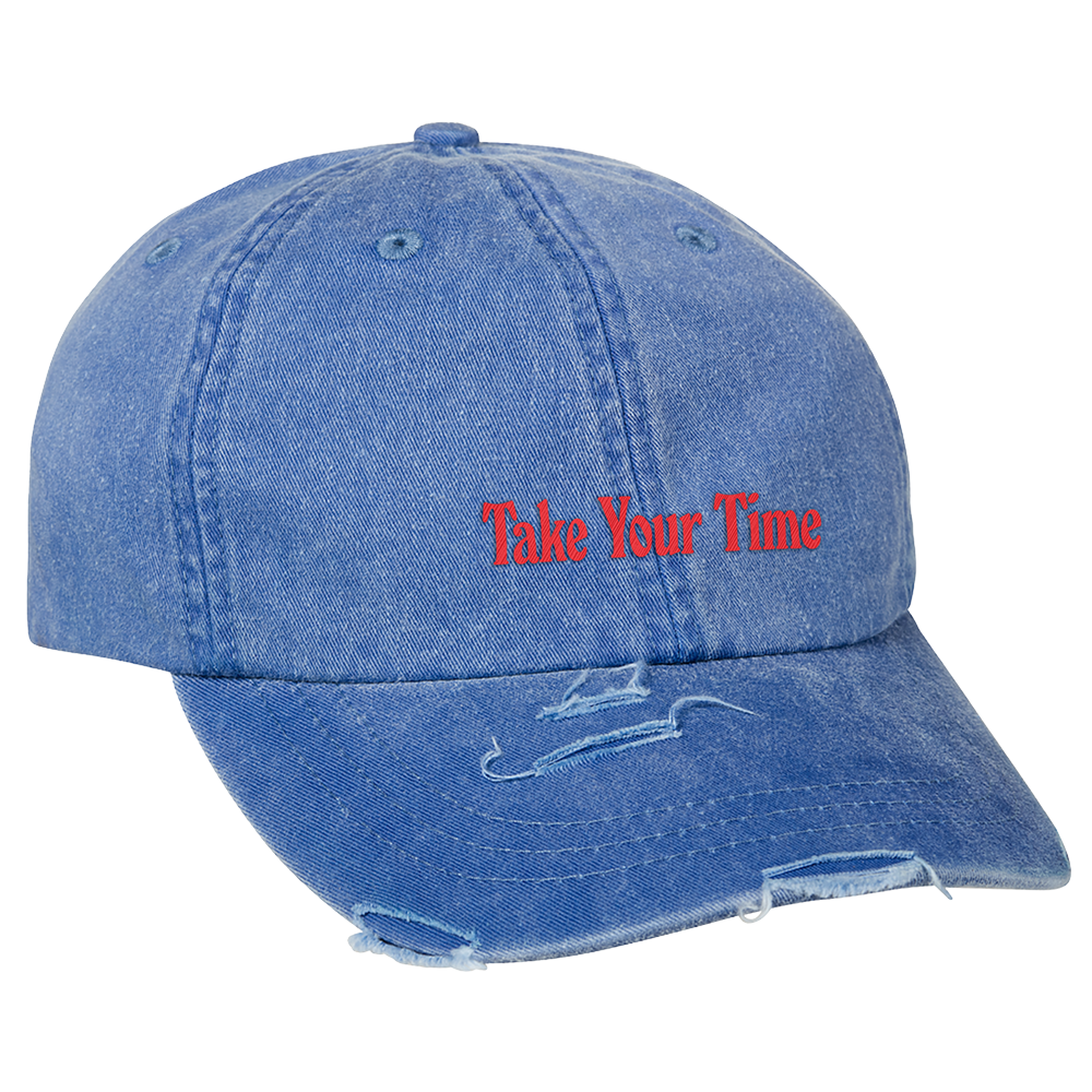 Take Your Time Embroidered Hat