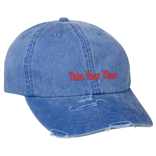 Take Your Time Embroidered Hat