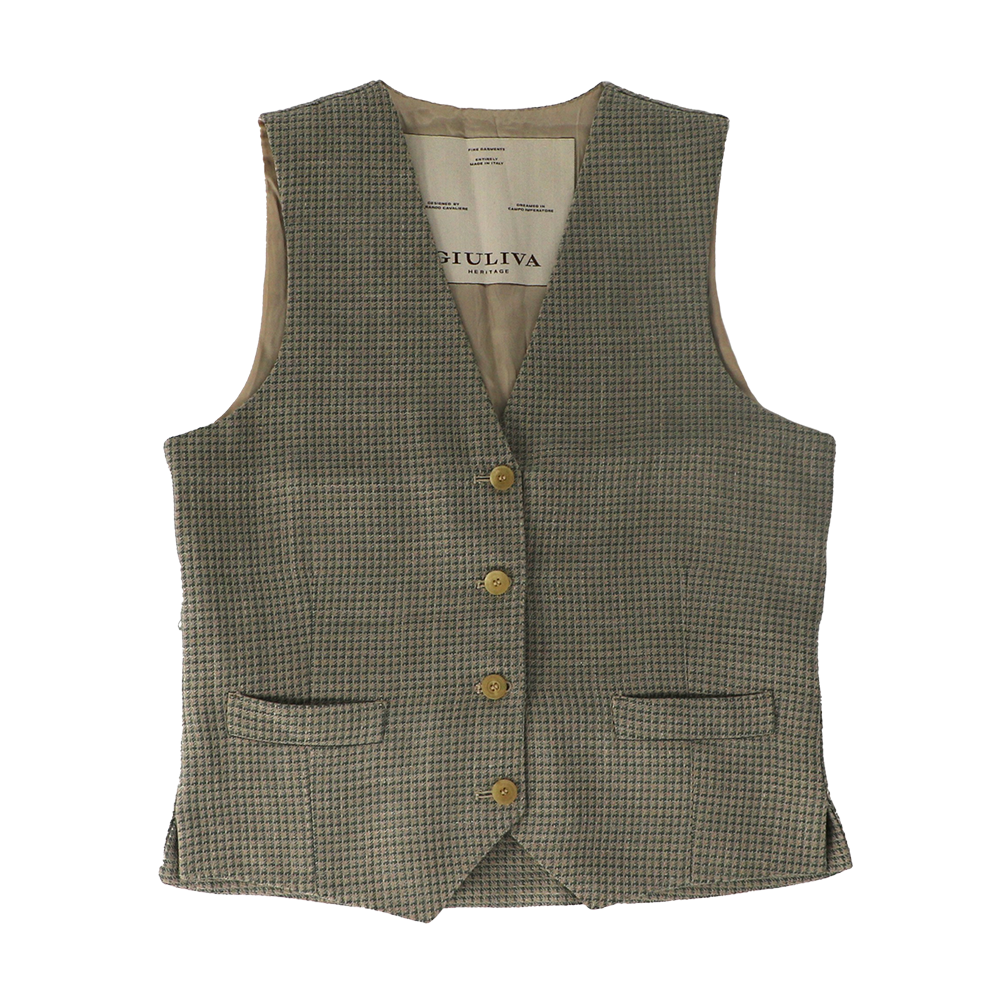 Green Checkered Giuliva 2 piece
