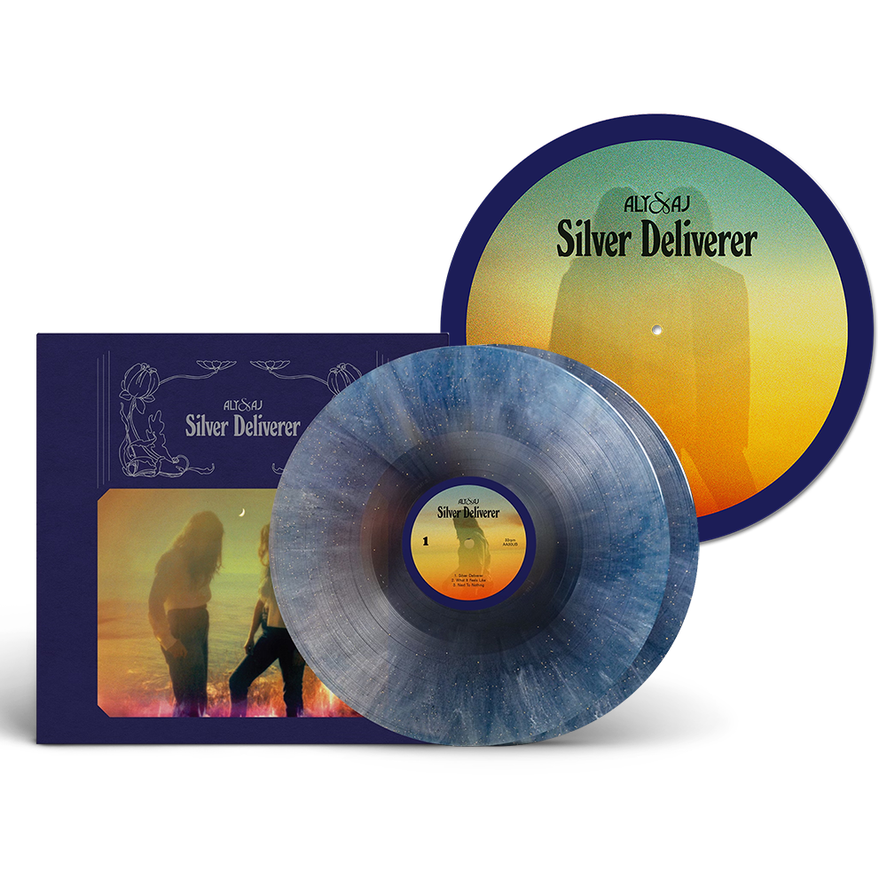 Silver Deliverer Special Edition 2LP Color Vinyl and Slip Mat Bundle