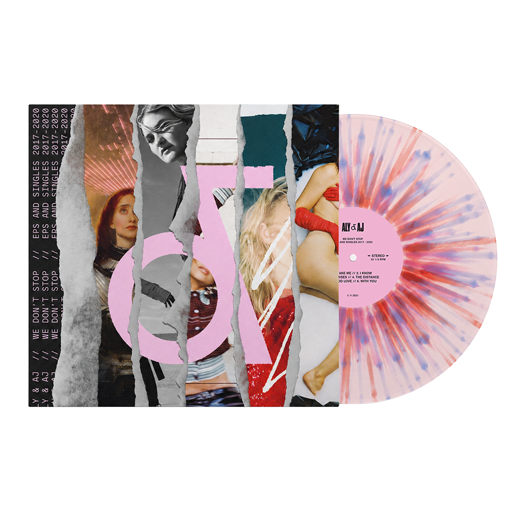 We Don't Stop LP - Pastel Pink w/Swirl