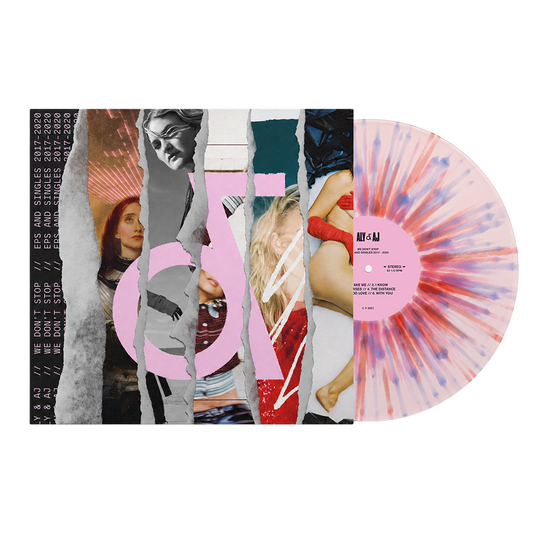We Don't Stop LP - Pastel Pink w/Swirl