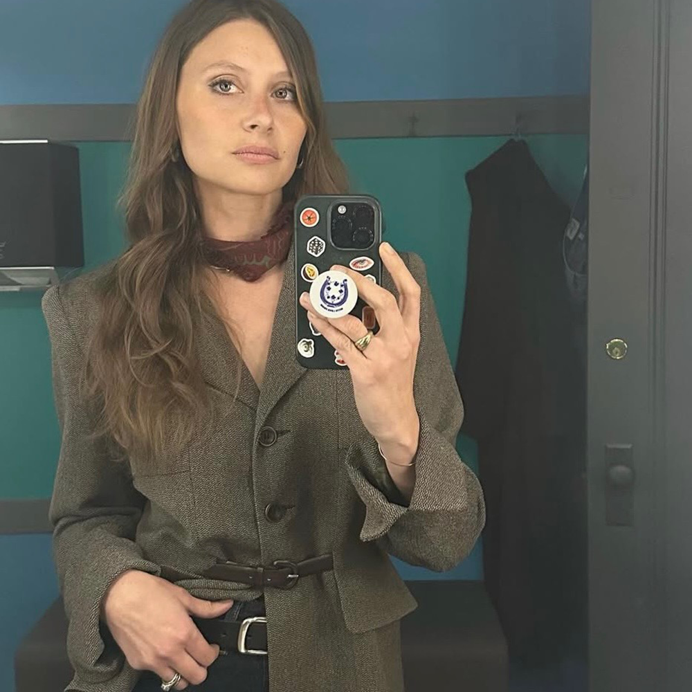Grey Textured Barbara Bui Blazer
