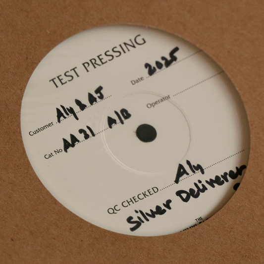 Silver Deliverer 2LP 45 rpm Test Pressing - Signed