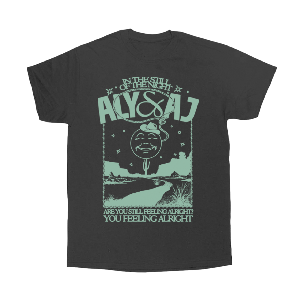 Baby Lay Your Head Down Lyric Gray Tee