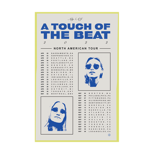 Signed ATOTB US Tour Poster