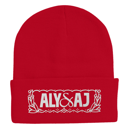 Cozy Logo Red Beanie