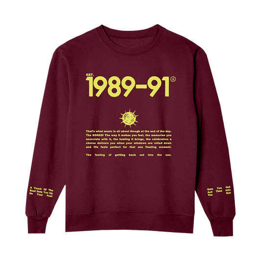 Established Maroon Sweatshirt