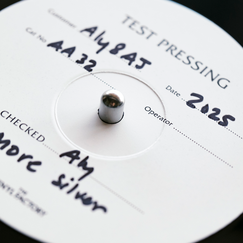 More Silver EP Test Pressing - Signed