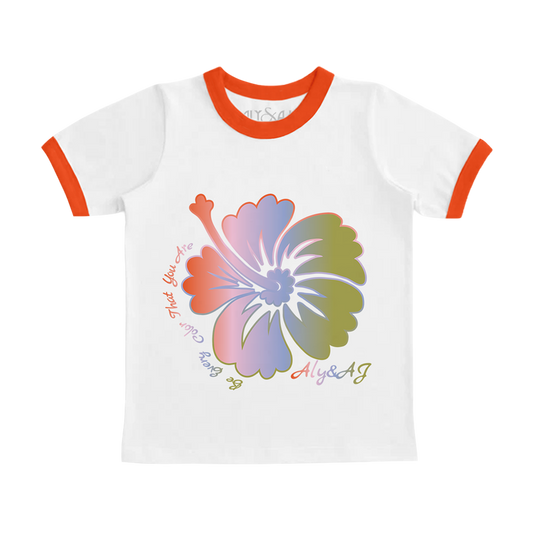 Rainbow Baby Into the Rush Ringer tee