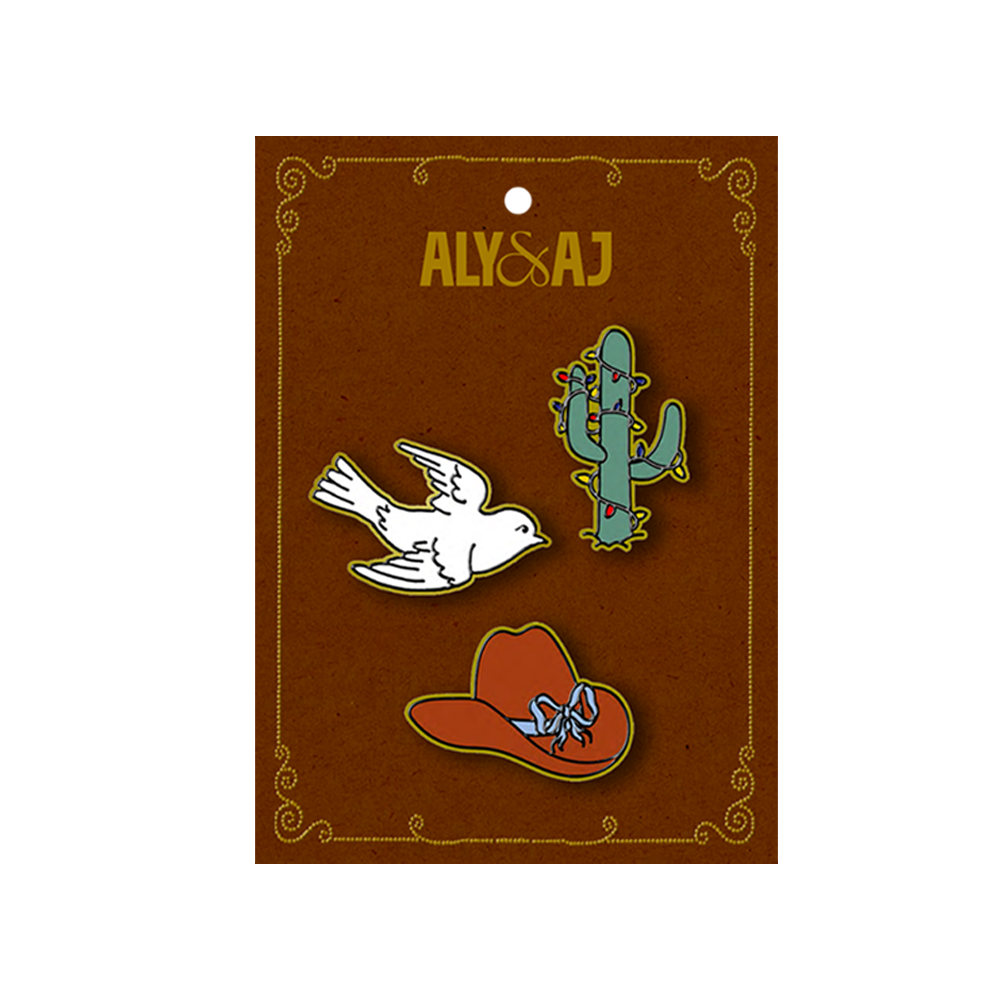 Lonesome Dove Holiday Enamel Pin Set