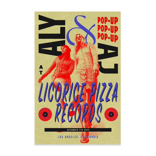 Licorice Pizza Pop-Up Poster