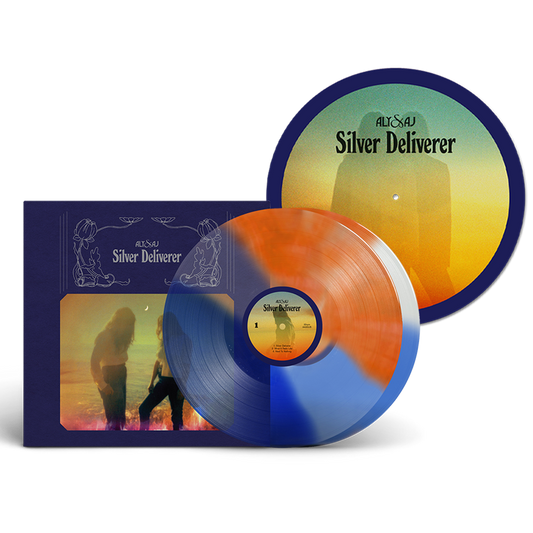 Silver Deliverer 2LP Color 33 1/3rpm with Slip Mat Bundle