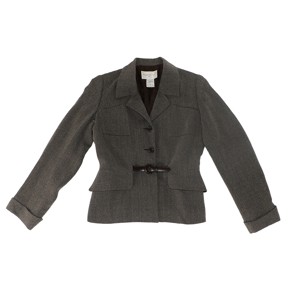 Grey Textured Barbara Bui Blazer