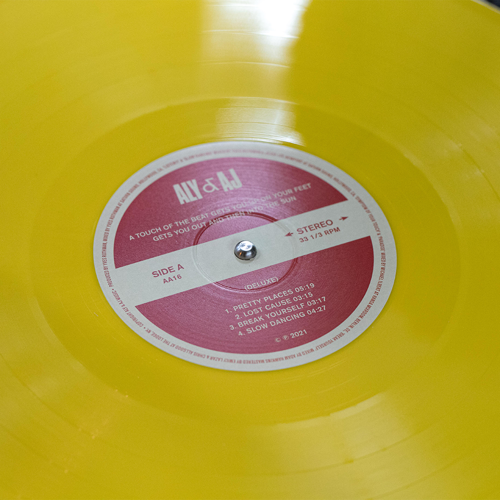 A Touch of the Beat 2LP - Daffodil Yellow - SIGNED