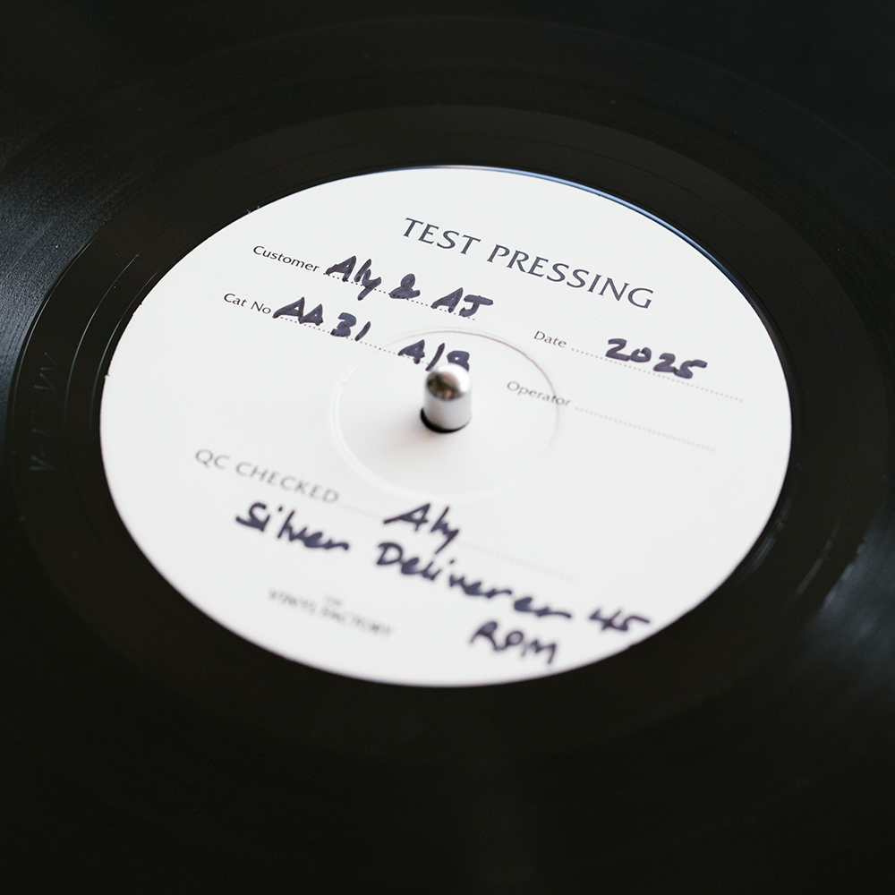 Silver Deliverer 2LP 45 rpm Test Pressing - Signed