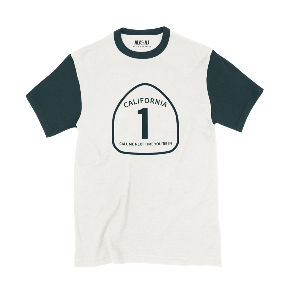 California 1 Baseball Tee