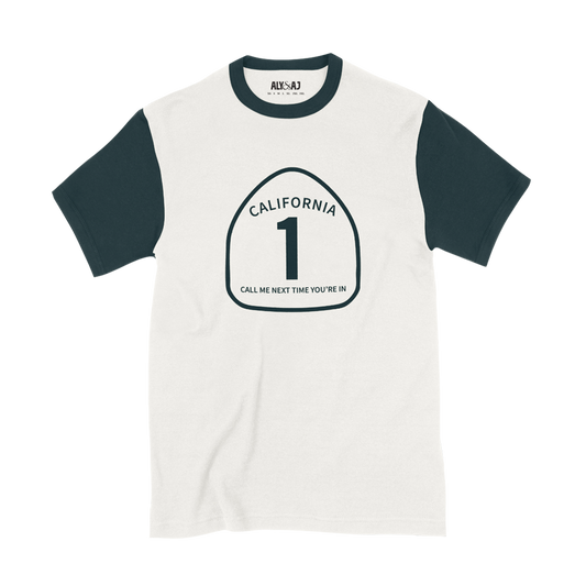 California 1 Baseball Tee