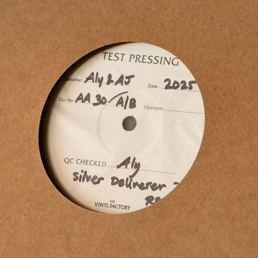 Silver Deliverer LP 33 rpm Test Pressing - Signed