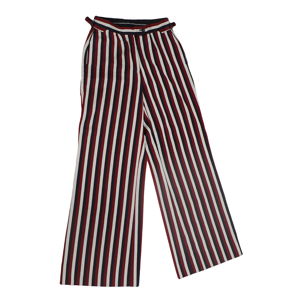 Red White & Blue striped J.Mueser custom bespoke suit Aly