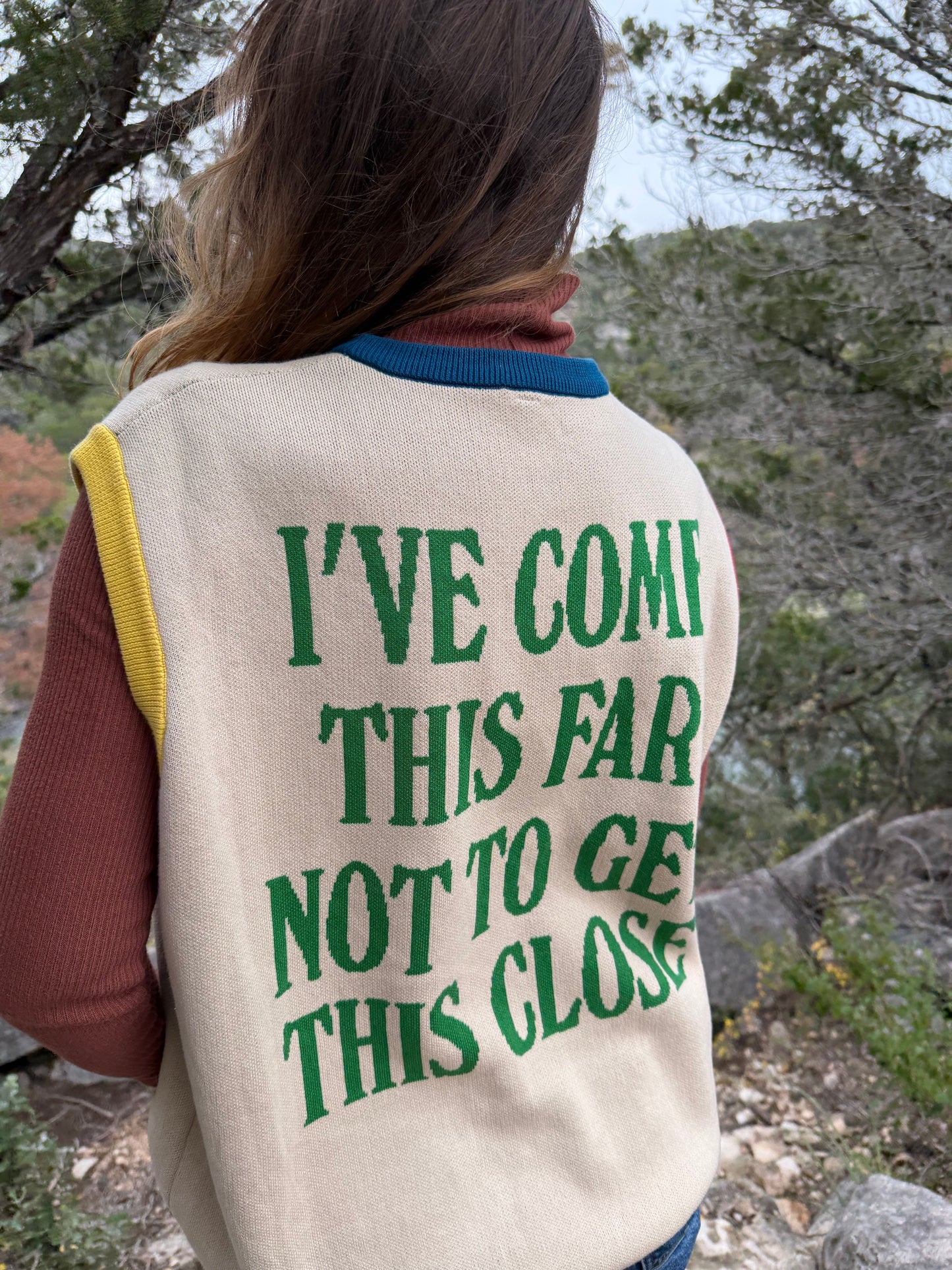 COME THIS FAR CUSTOM VEST