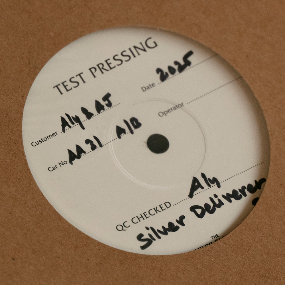 Silver Deliverer 2LP 45 rpm Test Pressing - Signed