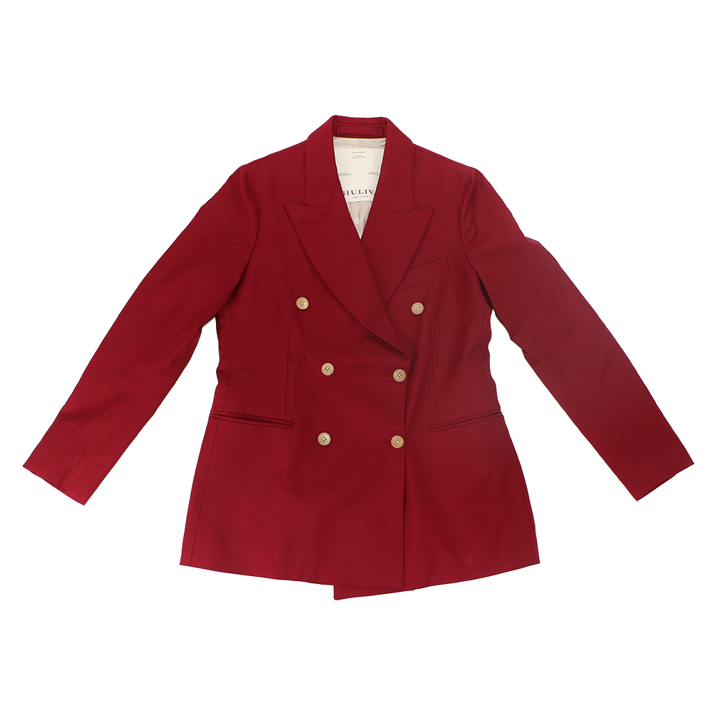 Red Giuliva 3 piece suit
