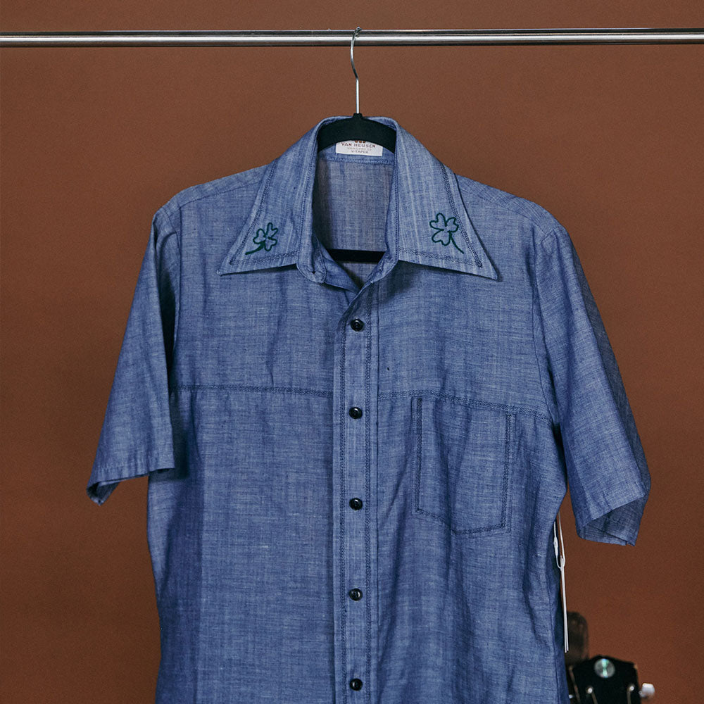 70's Van Heusen Clover Shirt in Medium