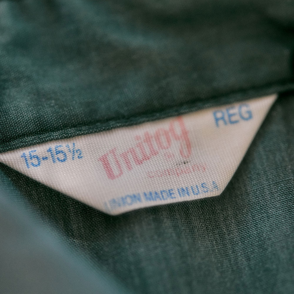 60's Unitog Teal Button-Up in Medium