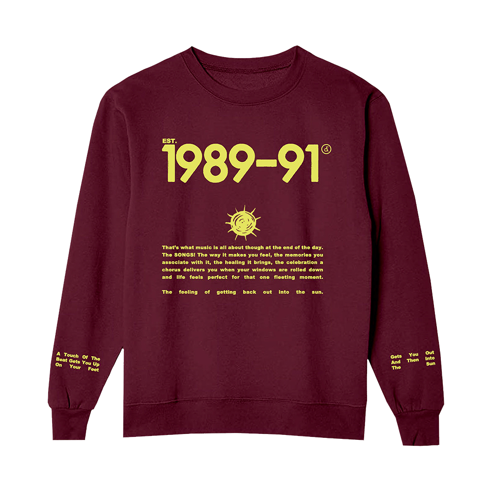 Established Maroon Sweatshirt